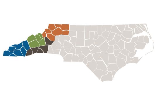 Western North Carolina Regions